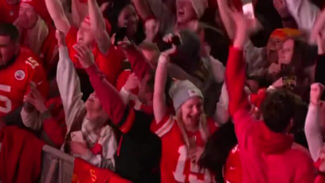 Kansas City goes wild as Chiefs win Super Bowl LVII