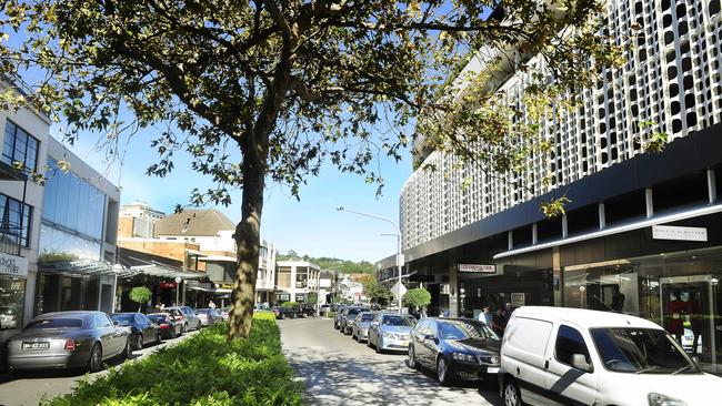 A mall planned for Knox Street has pitched residents against the council. Picture: John Appleyard