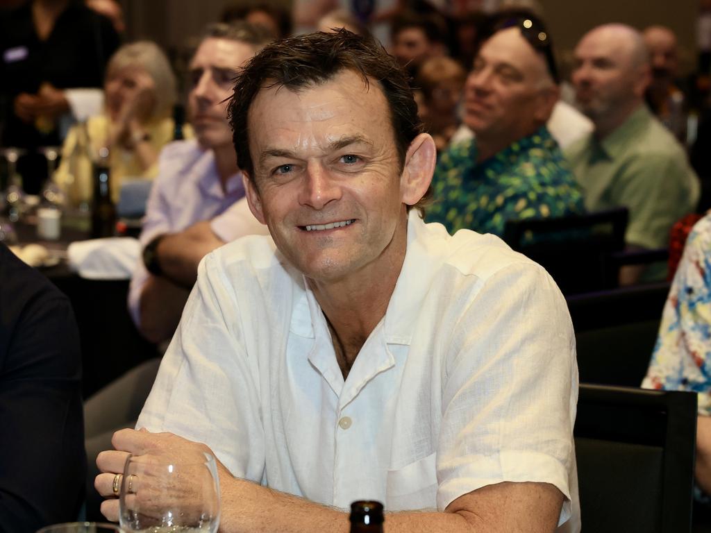 Gilchrist is pictured at the Bulls Masters Remembering Roy Tour event in Cairns. Picture: Paul Furse/Frontrow Foto.
