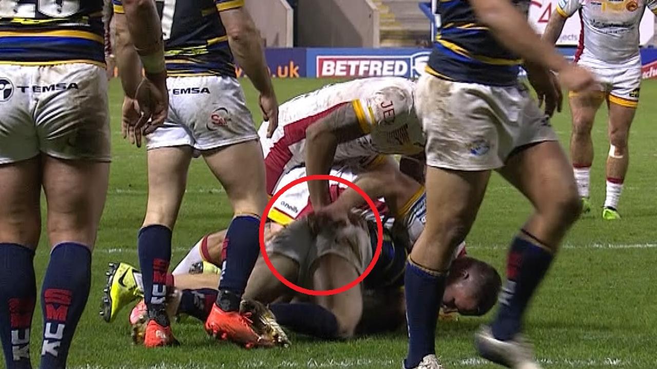 Joel Tomkins' 'probing' tackle on Richie Myler