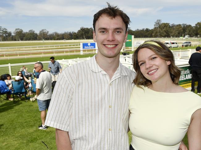 Zack Wall and Monique Reivers at the 2024 Seymour Cup. Picture: Andrew Batsch