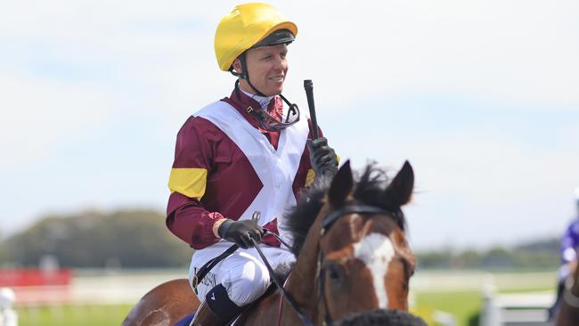 Kerrin McEvoy rides California Surreal for Peter and Paul Snowden. Picture: Getty Images