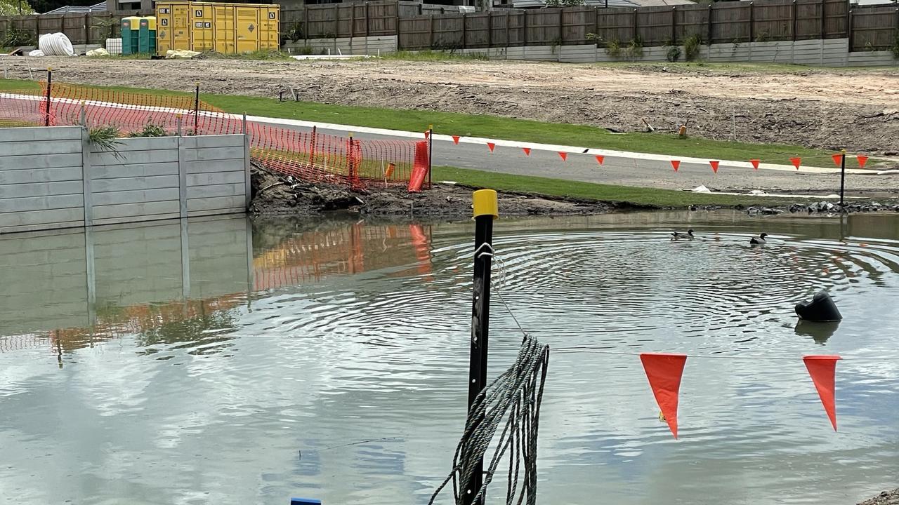 Ducks can be seen swimming on the site. Picture: Supplied