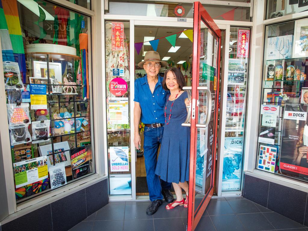 Stanley and Trish Chin Alfred’s. Picture: Glenn Campbell