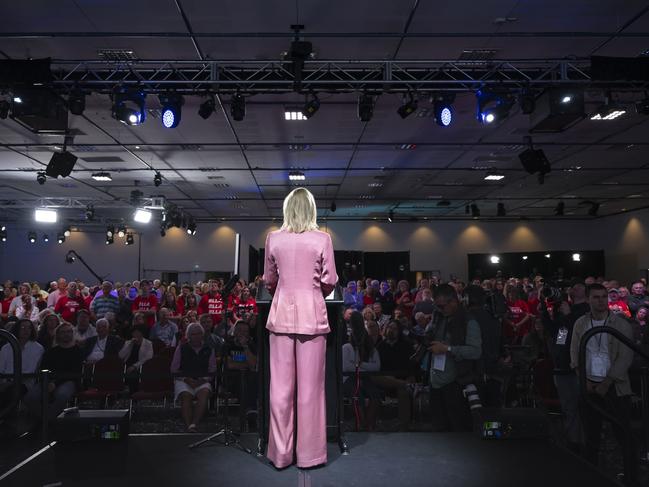 2024 Tasmanian State Election Labor Leader Rebecca White. PIcture: Caroline Tan