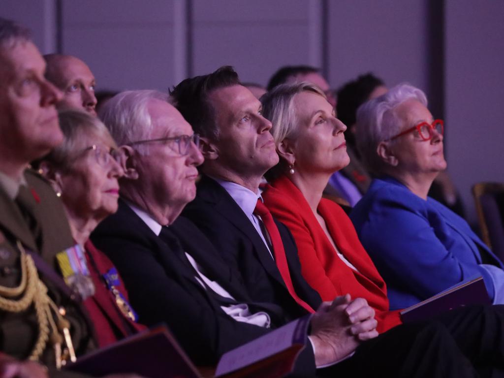 NSW Premier Chris Minns among the attendees at the State Memorial. Picture: Christian Gilles / NewsWire