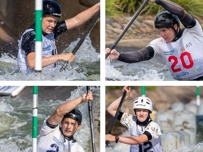 Some of Australia's rising stars of whitewater.