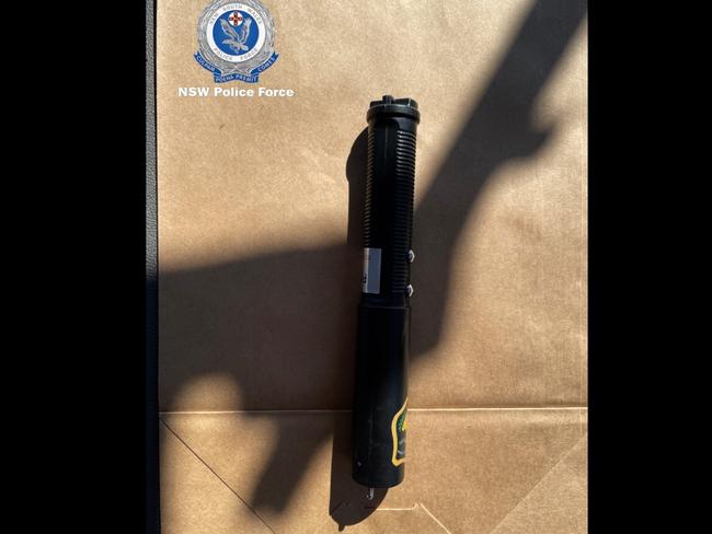 Another stun gun seized in the raid. Picture: NSW Police