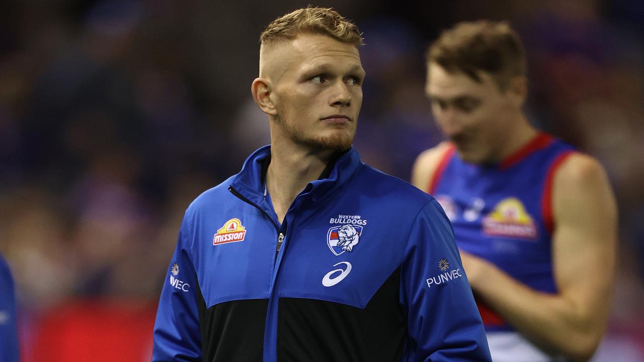 Adam Treloar of the Bulldogs. Picture: Robert Cianflone/Getty Images)