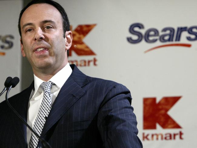 Edward Lampert now runs both Kmart USA and Sears.