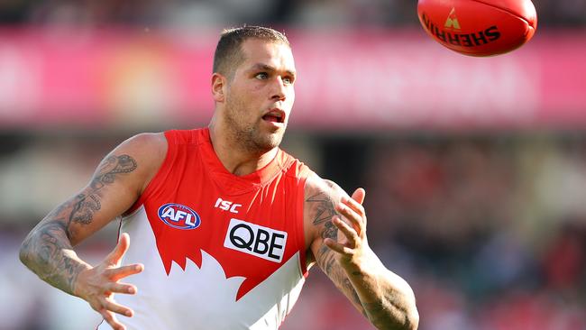 Lance Franklin was simply awesome against Fremantle.