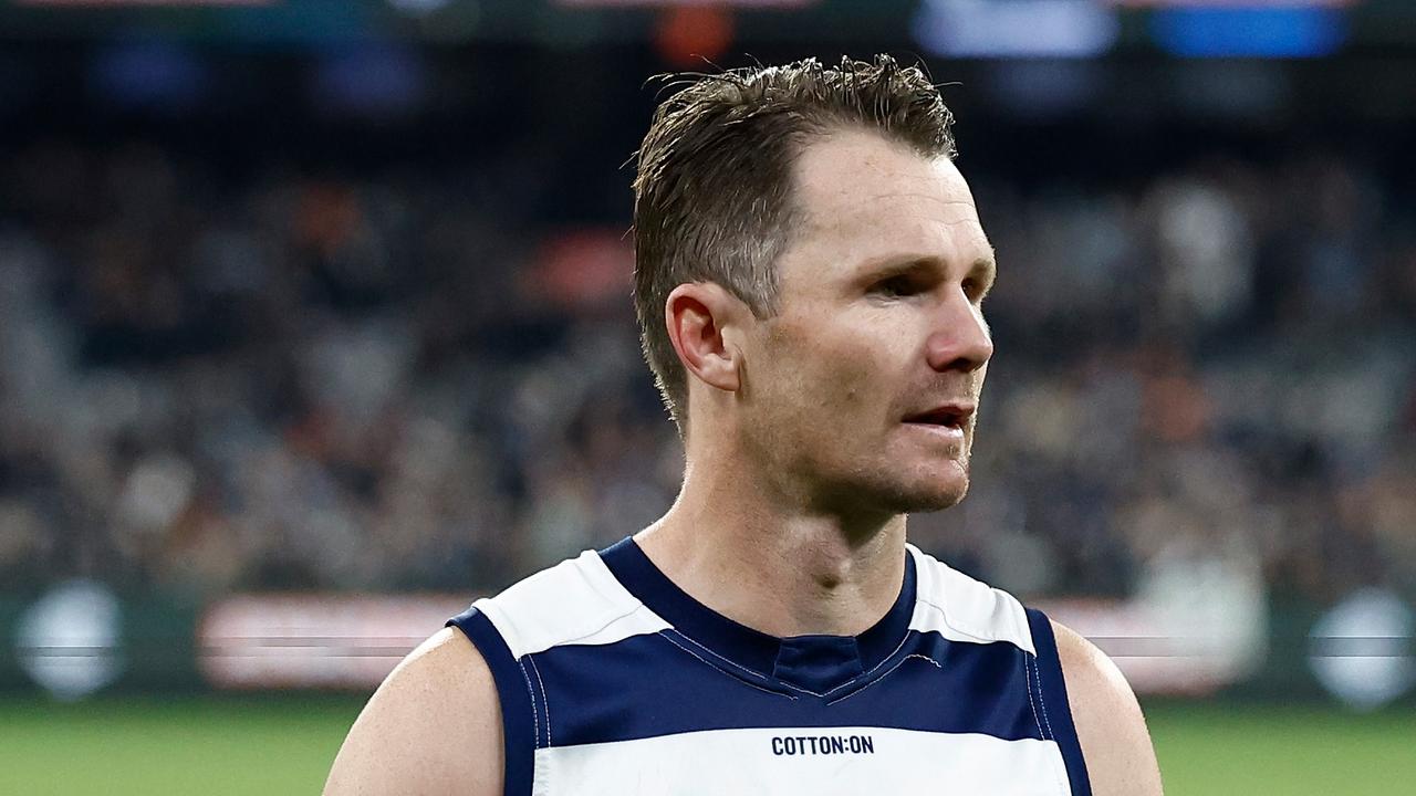 Patrick Dangerfield is free to play. Photo by Michael Willson/AFL Photos via Getty Images