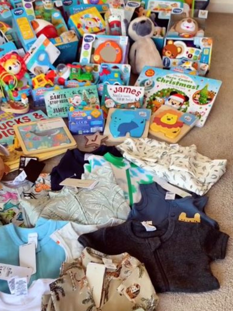 The mum explained that she would donate things they didn't need. Picture: TikTok