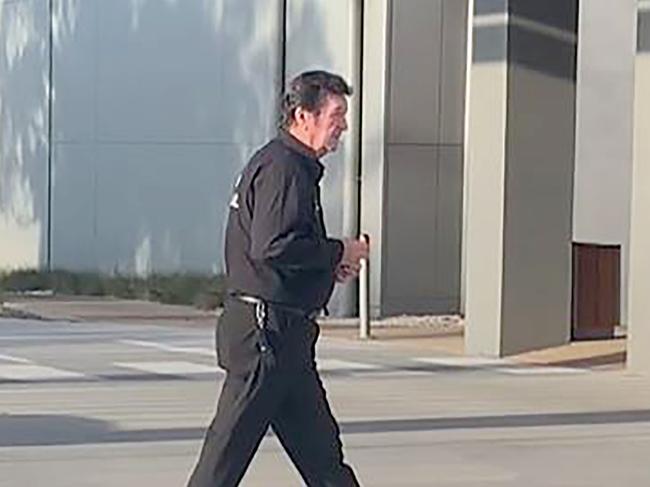 RSA officer Kevin Steven Correll outside the The Entrance Leagues Club. Picture: Supplied