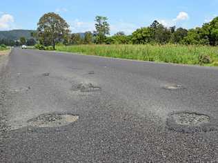 Story of how a newly sealed Lismore road became potholed