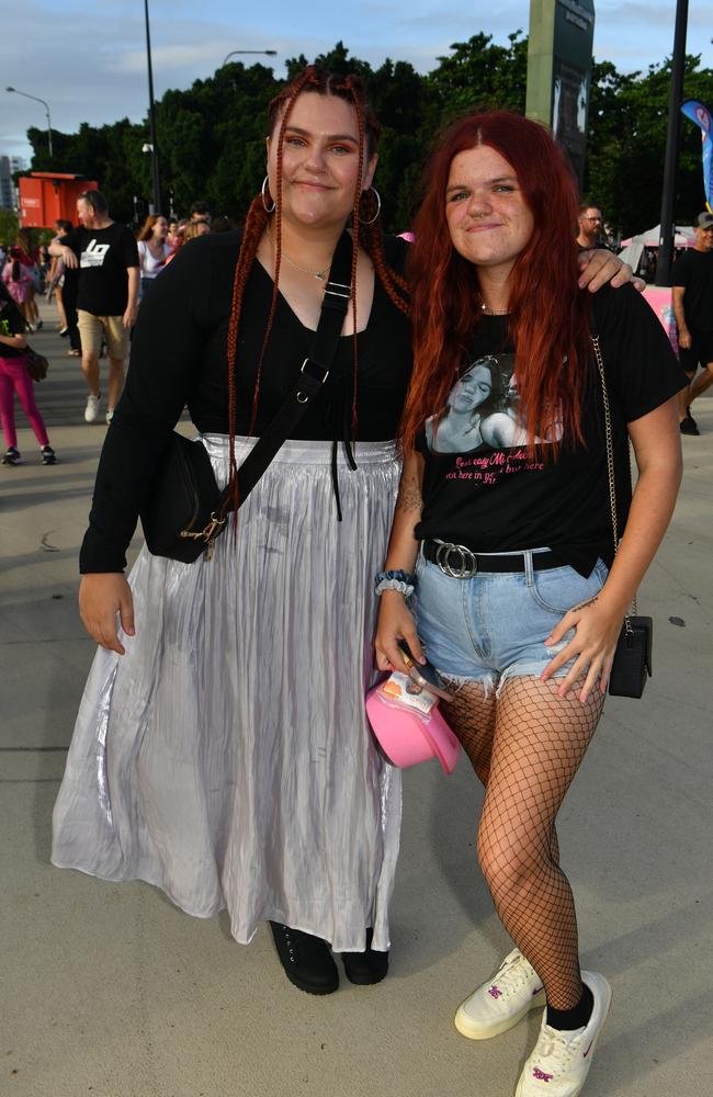 Socials at Pink convert at Townsville's Quensland Country Bank Stadium. Picture: Evan Morgan