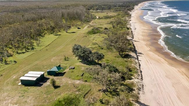 Designer Heidi Middleton and David Malouf, who own half of the land at 337 Teewah Beach Rd, Noosa North Shore, forced the Cameron family to sell their share in the Supreme Court.