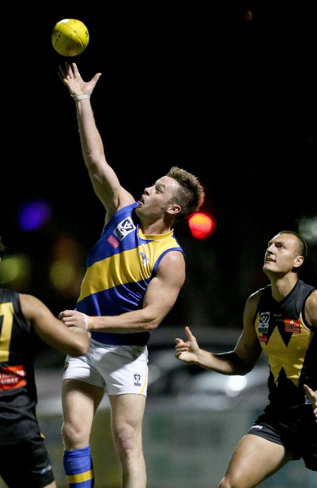 Milestone man: Nick Meese is poised to play his 150th game in the VFL.