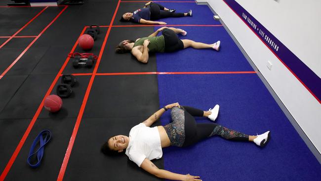 F45 run an array of fitness classes. Picture: Toby Zerna