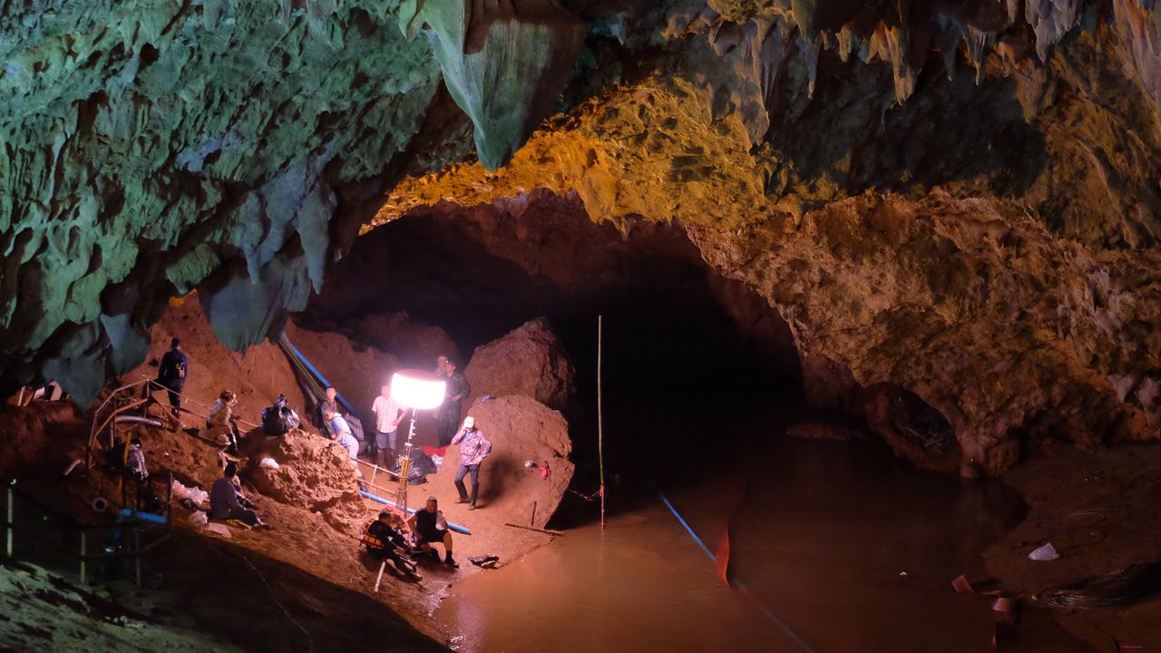 A view of the entrance to Tham Luang Nang Non cave in northern Thailand, where the boys went missing on June 23. Picture:   Linh Pham/Getty Images.