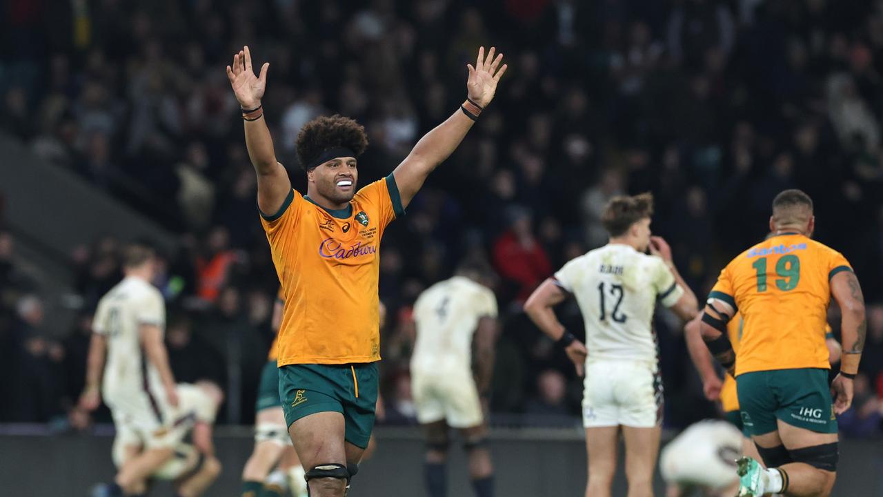 ‘Oh. My. Goodness!’: Australia in delirium as rugby world reacts to ‘one of greatest’ Wallabies wins