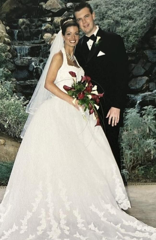 Daniell and Tim Curtis were married in 2004. Picture: Supplied