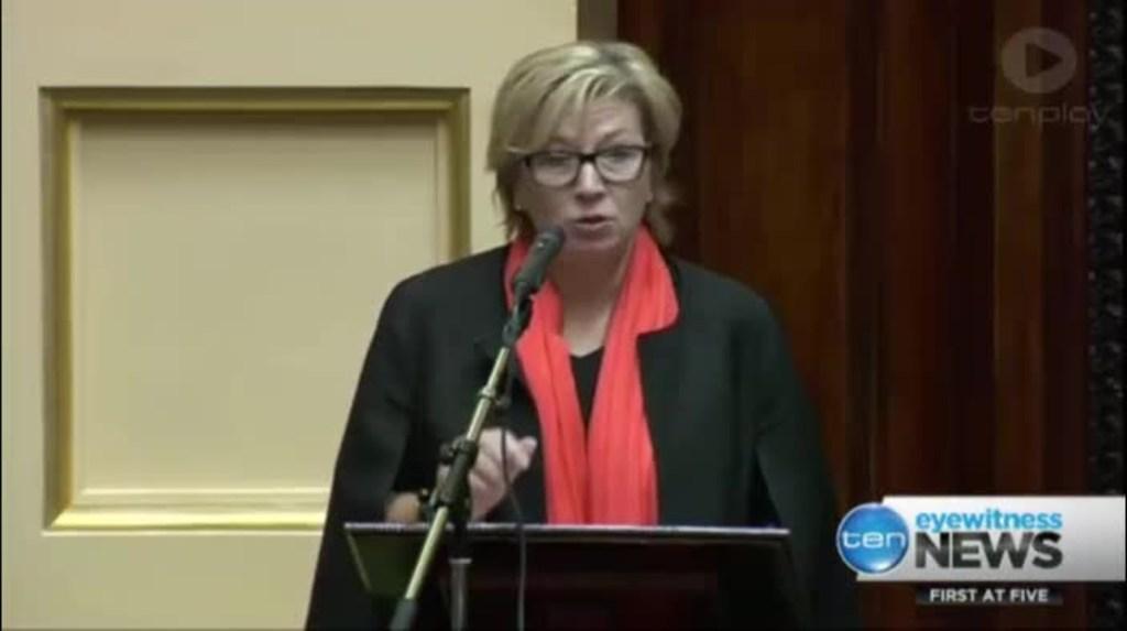 Rosie Batty's powerful address to Victorian Parliament