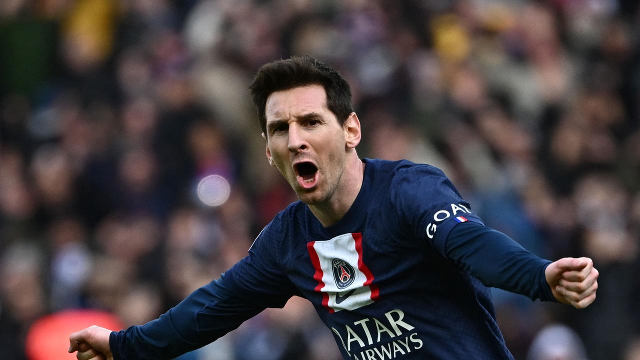 Messi’s time at PSG hasn’t been the happiest of his career. Photo by Anne-Christine POUJOULAT / AFP