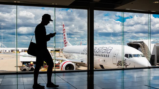 Virgin Australia passenger airliner at Melbourne Airport. Picture: iStock