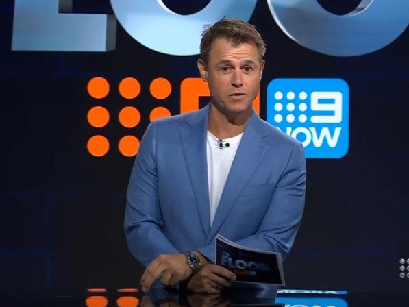 Karl is said to have his eye on the hosting role, currently held by actor Rodger Corser. Picture: Nine