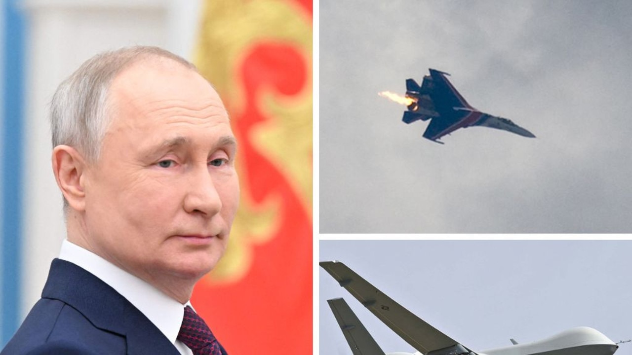 Russian jet collides with US drone over Black Sea: US military | news ...