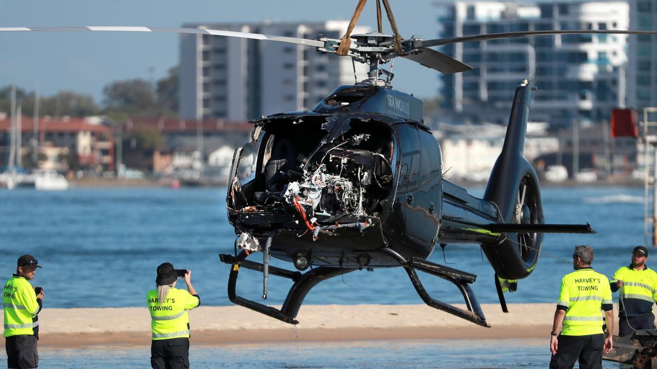 Sea World Chopper Tragedy Photos Of The Disaster The Courier Mail