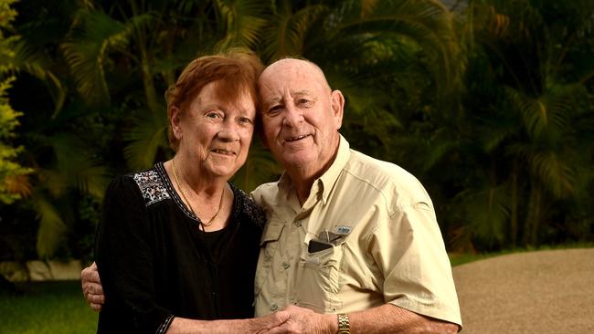 Roz and Ross Tucker are celebrating their 50th wedding anniversary. Picture: Evan Morgan