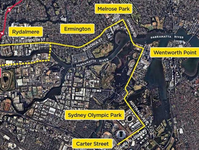 Parramatta Light Rail stage two.