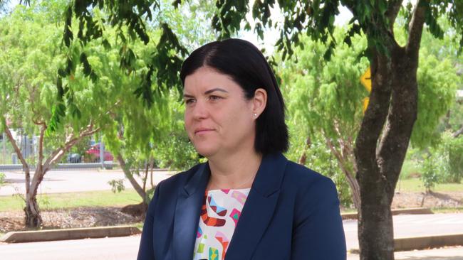 Chief Minister Natasha Fyles said there was not enough data to confirm the full impact of alcohol restrictions on Alice Springs. Picture: Annabel Bowles