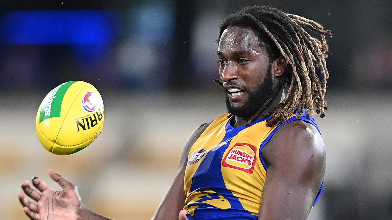 Nic Naitanui remains one of the competition’s premier ruckmen. Picture: Bradley Kanaris/Getty Images