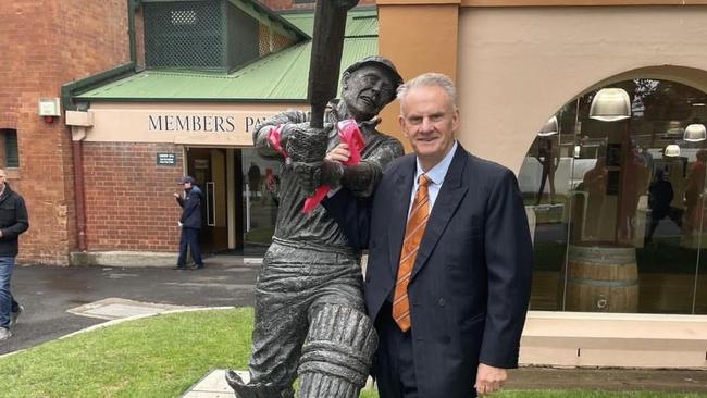 Mark Latham has accepted multiple free tickets to the SCG in both the Trust Suite and Sheridan Suite. Picture: Instagram