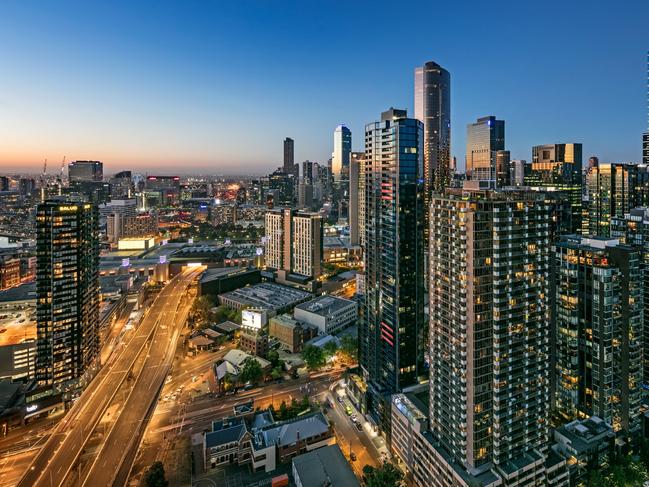 A handful of apartments are back on the market after international buyers failed to settle on the properties at the Marco Melbourne towers at 42-48 Balson St, Southbank (1)