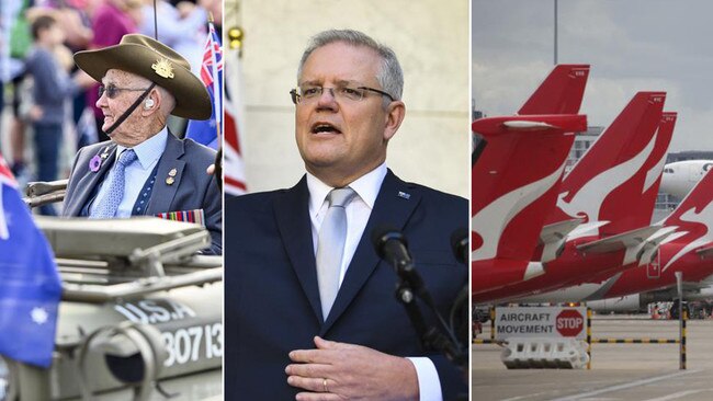 The PM and the National Cabinet have decided on a number of rule changes including new travel advice and the cancellation of Anzac Day.