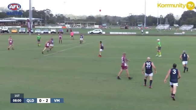 Replay: AFL Masters National Carnival Day 2 - QLD v Vic Metro (Men 50s Div 2)