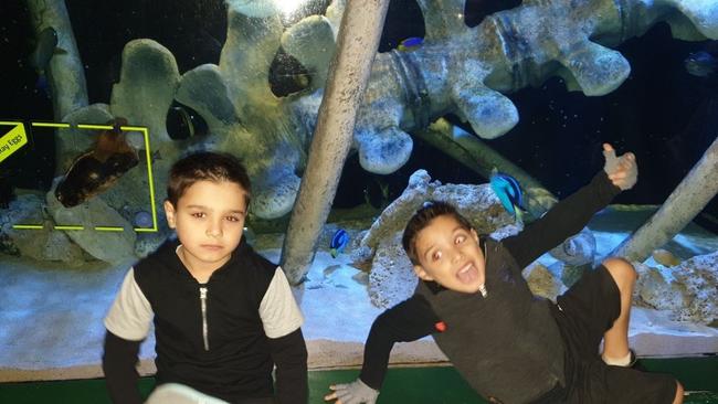 Xavier (10) and Peter (9) were killed in a horrific high-speed car crash.