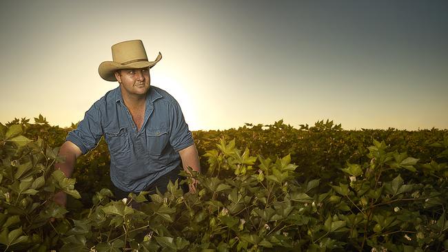 Cotton king: Sam Coulton of Morella Agriculture.