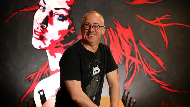 RedBubble CEO and founder Martin Hosking at their offices in Melbourne. Picture: Stuart McEvoy for The Australian.