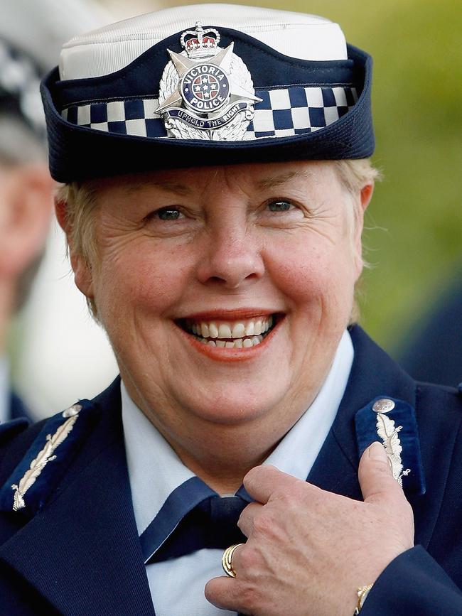 Christine Nixon during her time as chief commissioner. Picture: Getty