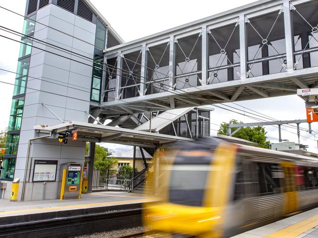 General photograph of Queensland Rail Alderley Train Station, Wednesday, May 22, 2019 (AAP Image/Richard Walker)