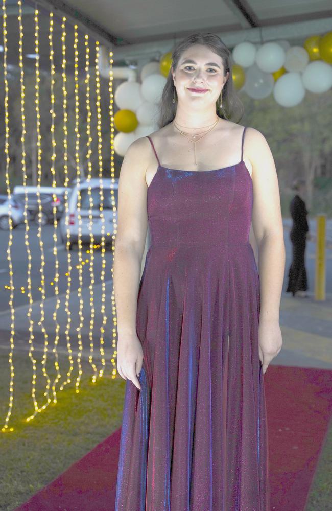 Polly at the Coolum State High School formal 2023. Picture: contributed.