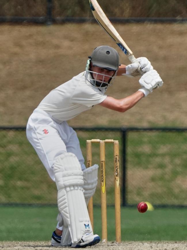 Craig Shield: Brunswick batter Tom Patterson. Picture: Valeriu Campan