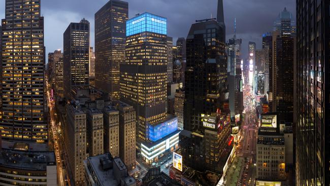 The view from Novotel Times Square, New York.