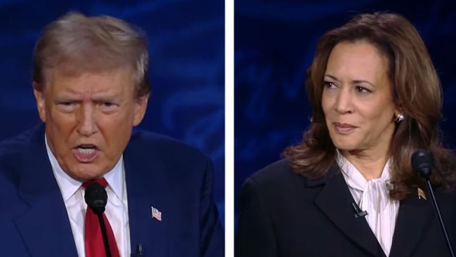 trump and kamala clash in debate