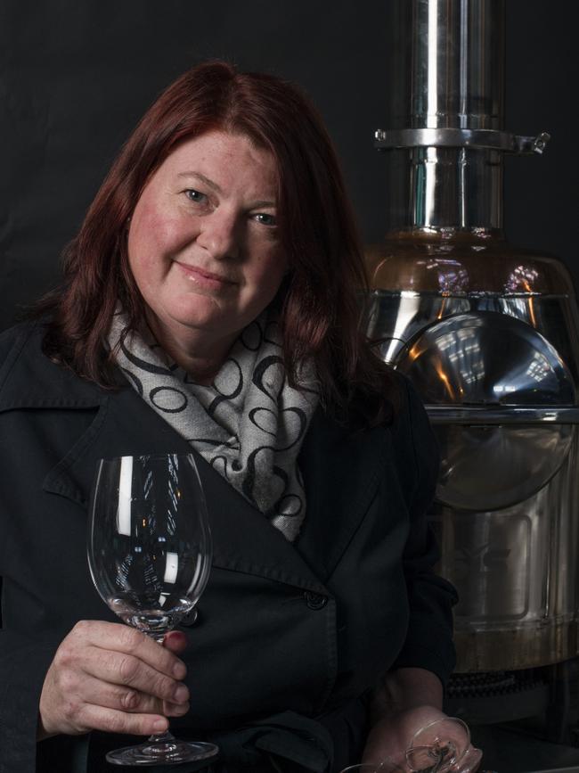 Natalie Fryar, who now runs her own label Bellebonne, is a key figure in Tassie’s sparkling wine scene. Picture: CHRIS CRERAR